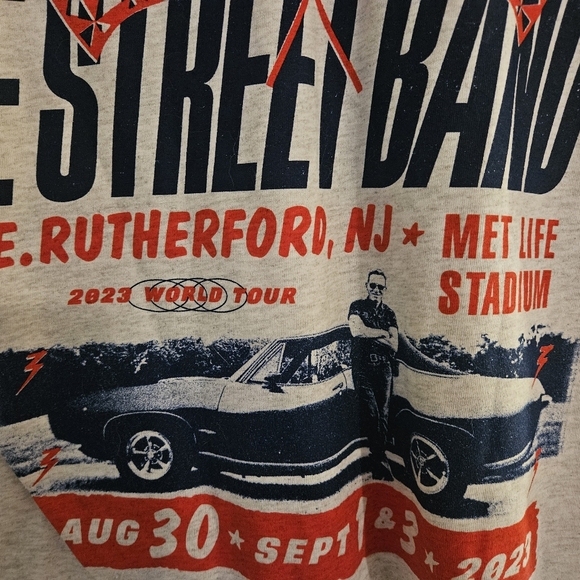 Bruce Springsteen MetLife Stadium 2023 Concerts T-shirt - Picture 2 of 4